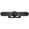 Camera pentru videoconferinta all-in-one, ePTZ, rezolutie 4K, 5 x HD zoom digital, compatibila cu Microsoft Teams Rooms si Zoom Rooms, USB, Logitech MeetUp 2