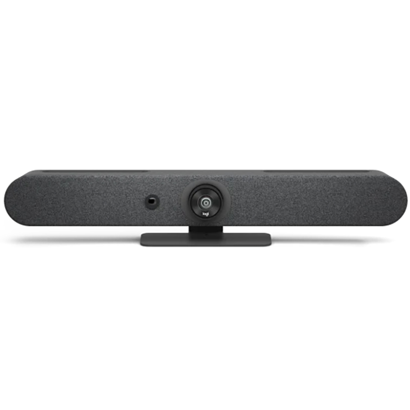 Camera pentru videoconferinta all-in-one, PTZ, rezolutie 4K, 4 x HD zoom digital, certificata Microsoft Teams Rooms si Zoom Rooms, Logitech Rally Bar Mini graphite 1 Logitech Rally Bar Mini Graphite camera videoconferinta 4K