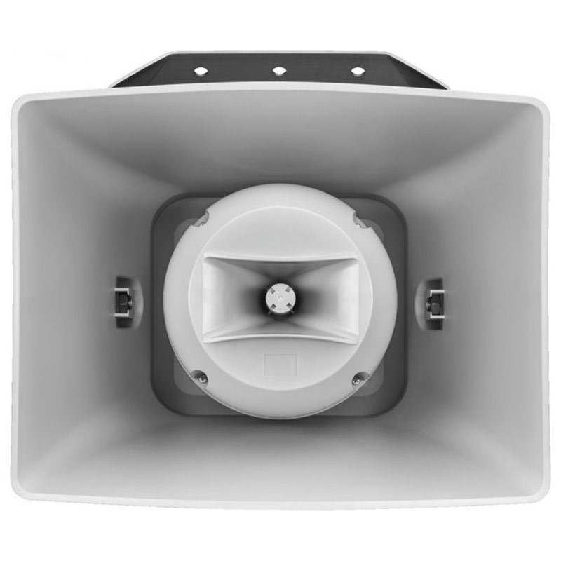 Difuzor tip goarna pentru adresare publica, de exterior, cu transformator 100V cu 2 cai, 60W, IP66, 6”, alb, IT-400TW, Monacor 9 Difuzor tip goarna pentru adresare publica, de exterior, cu transformator 100V cu 2 cai, 60W, IP66, 6”, alb, IT-400TW, Monacor - imagine 9