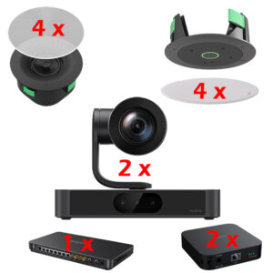 sistem videoconferință 2 camere PTZ 4K SmartVision 80