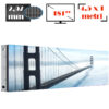 Ecran LED profesional 4,5 m x 1 m, pixel pitch 2.97 mm, diagonala 181”/461 cm, rezolutie 1512 x 336, luminozitate 5.000 nits, de exterior, premium, cu led Nationstar 1