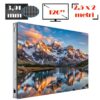 Ecran LED profesional 2,5 m x 2 m, pixel pitch 3.91 mm, diagonala 126”/320 cm, rezolutie 640 x 512, luminozitate 6.0000 nits, de exterior, premium, cu led Nationstar 1 Ecran LED profesional exterior 2.5x2m AVISystems