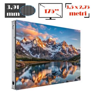 Ecran LED profesional exterior 3.5x2.75m AVISystems