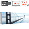 Ecran LED profesional 7 m x 2 m, pixel pitch 3.91 mm, diagonala 287”/728 cm, rezolutie 1792 x 512, luminozitate 6.0000 nits, de exterior, premium, cu led Nationstar 1