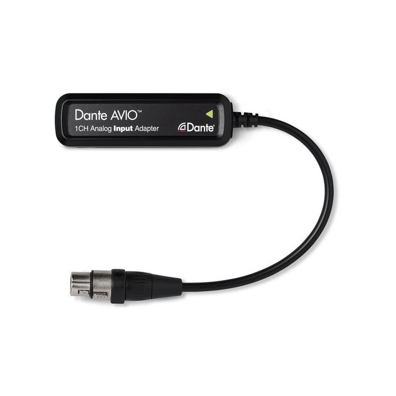 Adaptor de intrare analogică Dante® AVIO (1 canal) pentru conectarea dispozitivelor analogice de nivel de linie audio la o rețea audio Dante®, ADP-DAI-1X0, Monacor 2 Adaptor de intrare analogică Dante® AVIO (1 canal) pentru conectarea dispozitivelor analogice de nivel de linie audio la o rețea audio Dante®, ADP-DAI-1X0, Monacor - imagine 2