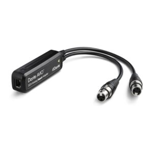 Adaptor de intrare analogică Dante® AVIO (cu 2 canale) pentru conectarea dispozitivelor audio analogice de nivel de linie la o rețea audio Dante®, ADP-DAI-2X0, Monacor 1 Adaptor de intrare analogică Dante® AVIO (cu 2 canale) pentru conectarea dispozitivelor audio analogice de nivel de linie la o rețea audio Dante®, ADP-DAI-2X0, Monacor
