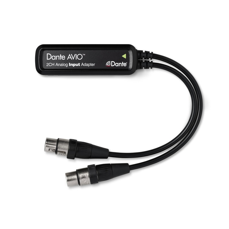 Adaptor de intrare analogică Dante® AVIO (cu 2 canale) pentru conectarea dispozitivelor audio analogice de nivel de linie la o rețea audio Dante®, ADP-DAI-2X0, Monacor 3 Adaptor de intrare analogică Dante® AVIO (cu 2 canale) pentru conectarea dispozitivelor audio analogice de nivel de linie la o rețea audio Dante®, ADP-DAI-2X0, Monacor - imagine 3