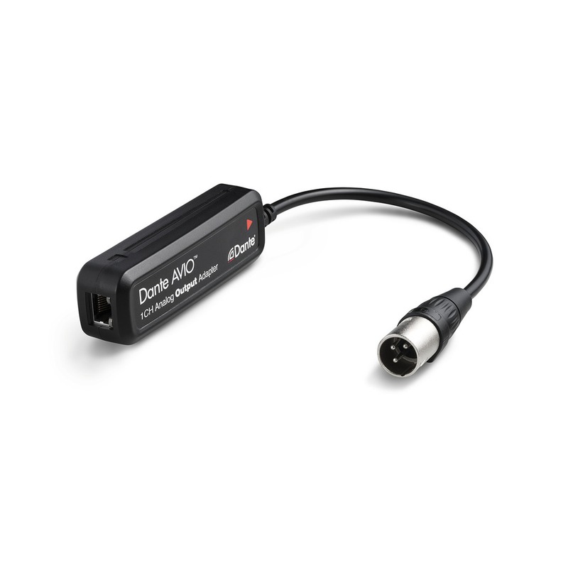 Adaptor de ieșire analogică Dante® (1 canal) pentru conectarea dispozitivelor analogice de nivel de linie audio la o rețea audio Dante®, ADP-DAO-0X1, Monacor 1 Adaptor de ieșire analogică Dante® (1 canal) pentru conectarea dispozitivelor analogice de nivel de linie audio la o rețea audio Dante®, ADP-DAO-0X1, Monacor