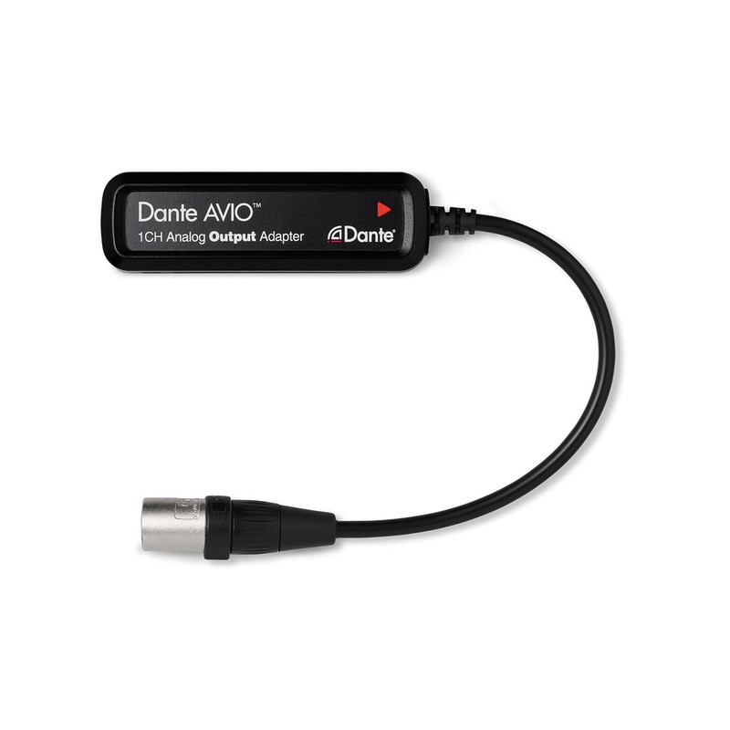 Adaptor de ieșire analogică Dante® (1 canal) pentru conectarea dispozitivelor analogice de nivel de linie audio la o rețea audio Dante®, ADP-DAO-0X1, Monacor 2 Adaptor de ieșire analogică Dante® (1 canal) pentru conectarea dispozitivelor analogice de nivel de linie audio la o rețea audio Dante®, ADP-DAO-0X1, Monacor - imagine 2