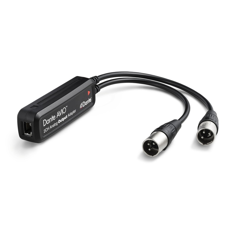 Adaptor de ieșire analogică Dante® (cu 2 canale) pentru conectarea dispozitivelor analogice de nivel de linie audio la o rețea audio Dante® , ADP-DAO-0X2, Monacor 1 Adaptor de ieșire analogică Dante® (cu 2 canale) pentru conectarea dispozitivelor analogice de nivel de linie audio la o rețea audio Dante® , ADP-DAO-0X2, Monacor