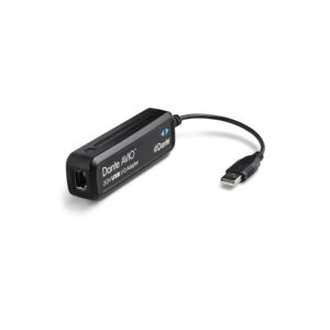 Adaptor USB Dante® AVIO pentru conectarea unui computer la o rețea audio Dante® ADP-USBC-2X2 + USBA-30AC cu inregistrare/redare pe 2 canale, ADP-USB-2X2, Monacor 1 Adaptor USB Dante® AVIO pentru conectarea unui computer la o rețea audio Dante® ADP-USBC-2X2 + USBA-30AC cu inregistrare/redare pe 2 canale, ADP-USB-2X2, Monacor