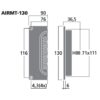 Tweeter Air Motion Transformer de înaltă calitate, 60 W, 8 Ω, AIRMT-130, Monacor 3