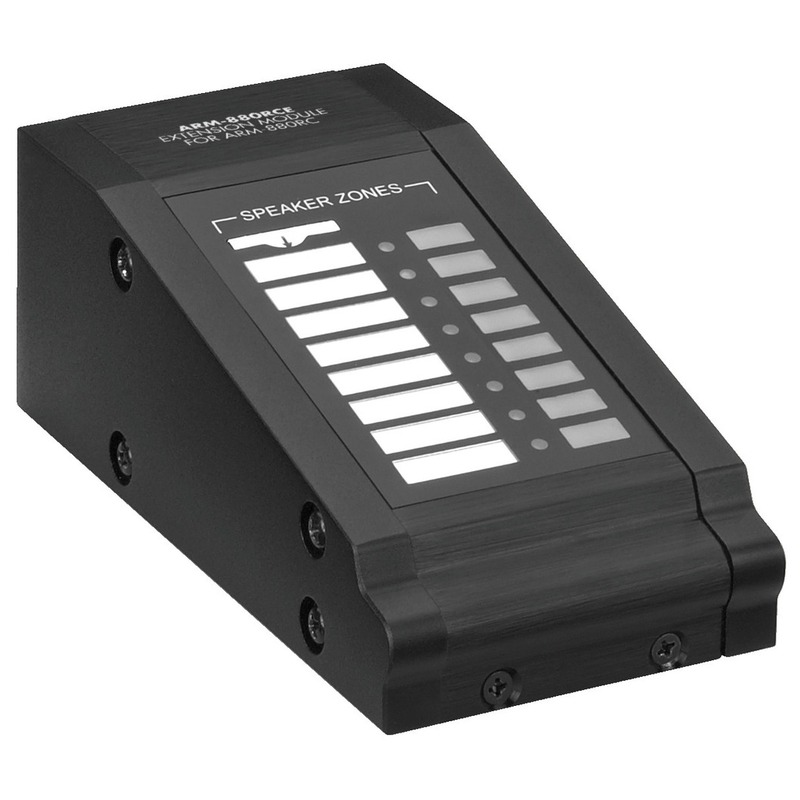 Modul de extensie cu 8 zone pentru microfon de birou cu funcție de paginare PA cu 8 zone, ARM-880RCE, Monacor 1 Modul de extensie cu 8 zone pentru microfon de birou cu funcție de paginare PA cu 8 zone, ARM-880RCE, Monacor
