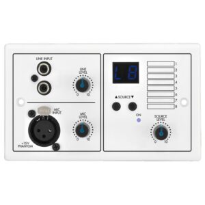 Modul de perete pentru control de la distanță a unei zone audio, ARM-880WP1, Monacor 1 Modul de perete pentru control de la distanță a unei zone audio, ARM-880WP1, Monacor