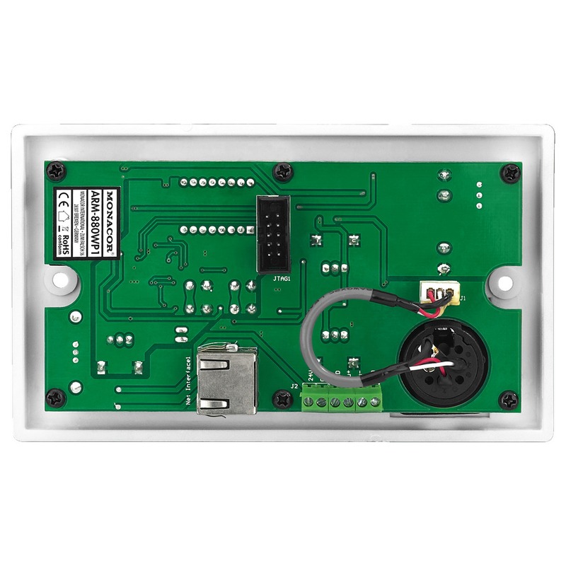 Modul de perete pentru control de la distanță a unei zone audio, ARM-880WP1, Monacor 2 Modul de perete pentru control de la distanță a unei zone audio, ARM-880WP1, Monacor - imagine 2