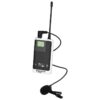 Transmitator digital miniatural unidirectional pentru sistem de ghidare | tur ghidat live in frecventa UHF cu maxim 16 canale, ultrausor, cu microfon inclus, ATS-20T, Monacor 2