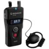 Receptor digital full-duplex interactiv pentru sistem de interpretare si tur ghidat in frecventa UHF cu maxim 42 de canale, ultrausor, cu casca inclusa, ATS-80R, Monacor 1