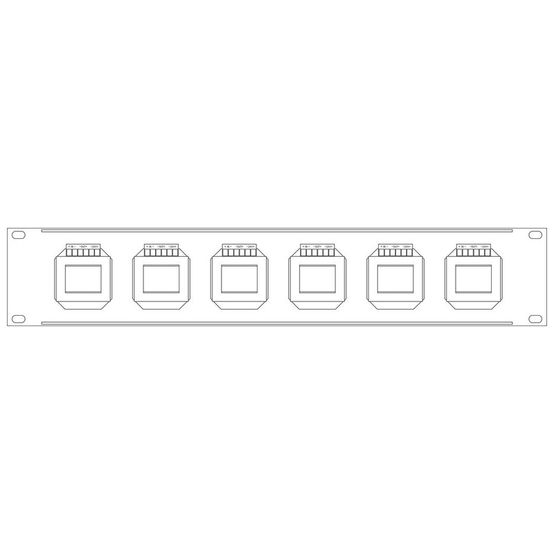 Control volum PA pe 6 direcții pentru instalare în rack de 482 mm (19″), 6 x 100 W, ATT-19100, Monacor 4 Control volum PA pe 6 direcții pentru instalare în rack de 482 mm (19"), 6 x 100 W, ATT-19100, Monacor - imagine 4