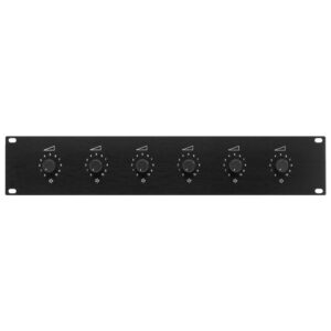 Control volum PA pe 6 direcții pentru instalare în rack de 482 mm (19″), 6 x 50 W, ATT-1950, Monacor 1 Control volum PA pe 6 direcții pentru instalare în rack de 482 mm (19"), 6 x 50 W, ATT-1950, Monacor