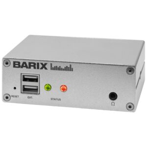 Streamer audio pentru transmitere în flux semnale audio analogice, 2 canale de intrare audio mono, maxim 50 de utilizatori simultan, AUDIOPOINT-3, Monacor 1 Streamer audio pentru transmitere în flux semnale audio analogice, 2 canale de intrare audio mono, maxim 50 de utilizatori simultan, AUDIOPOINT-3, Monacor