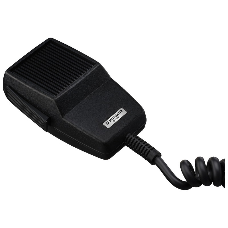 Microfon dinamic de mână, cu buton apăsare și vorbire (PTT), potrivit în special pentru CB și PA, DH-95N, Monacor 1 Microfon dinamic de mână, cu buton apăsare și vorbire (PTT), potrivit în special pentru CB și PA, DH-95N, Monacor