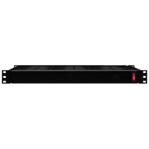 Modul de ventilație de 482 mm (19\), 1 RS, cu 4 ventilatoare, DPVEN-04, Monacor 1 Modul de ventilație de 482 mm (19\), 1 RS, cu 4 ventilatoare, DPVEN-04, Monacor