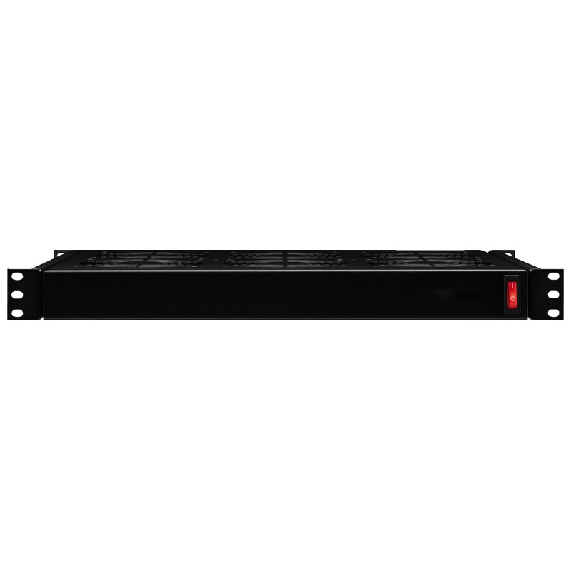 Modul de ventilație de 482 mm (19\), 1 RS, cu 4 ventilatoare, DPVEN-04, Monacor 1 Modul de ventilație de 482 mm (19\), 1 RS, cu 4 ventilatoare, DPVEN-04, Monacor