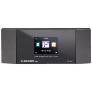 Tuner radio internet WLAN cu DLNA, DAB+, FM și Bluetooth, operare radio prin smartphone, DR-463, Monacor 1 Tuner radio internet WLAN cu DLNA, DAB+, FM și Bluetooth, operare radio prin smartphone, DR-463, Monacor