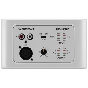 Modul de perete, pentru telecomanda routerului matriceal audio DRM-884, DRM-884IOP, Monacor 1 Modul de perete, pentru telecomanda routerului matriceal audio DRM-884, DRM-884IOP, Monacor