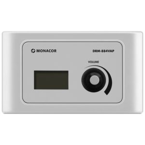 Modul de perete pentru controlul volumului cu ieșire audio pentru routerul matriceal DRM-884, conexiune RJ45, DRM-884VAP, Monacor 1 Modul de perete pentru controlul volumului cu ieșire audio pentru routerul matriceal DRM-884, conexiune RJ45, DRM-884VAP, Monacor