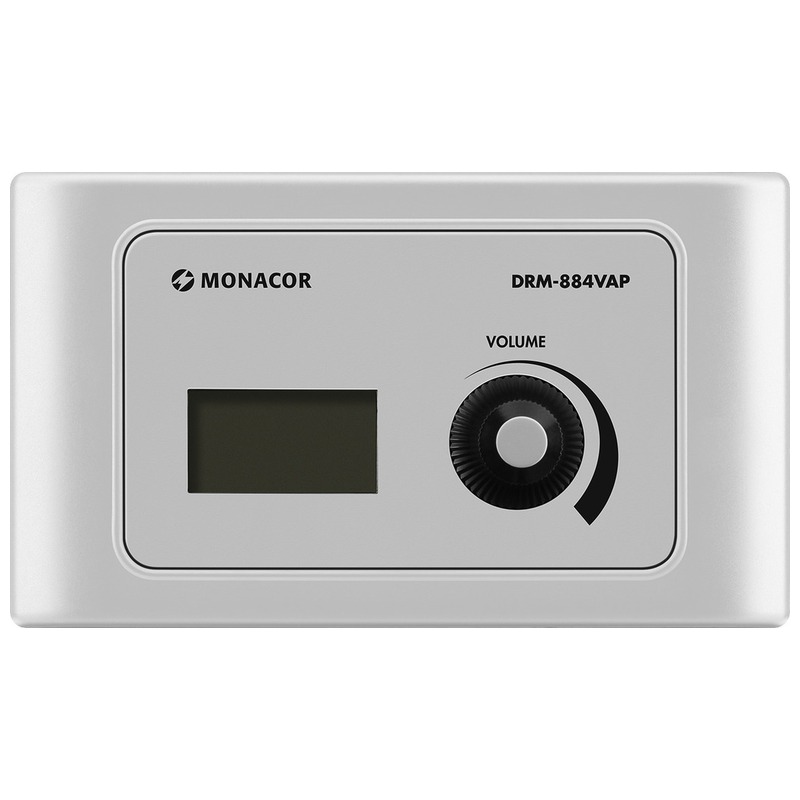 Modul de perete pentru controlul volumului cu ieșire audio pentru routerul matriceal DRM-884, conexiune RJ45, DRM-884VAP, Monacor 1 Modul de perete pentru controlul volumului cu ieșire audio pentru routerul matriceal DRM-884, conexiune RJ45, DRM-884VAP, Monacor