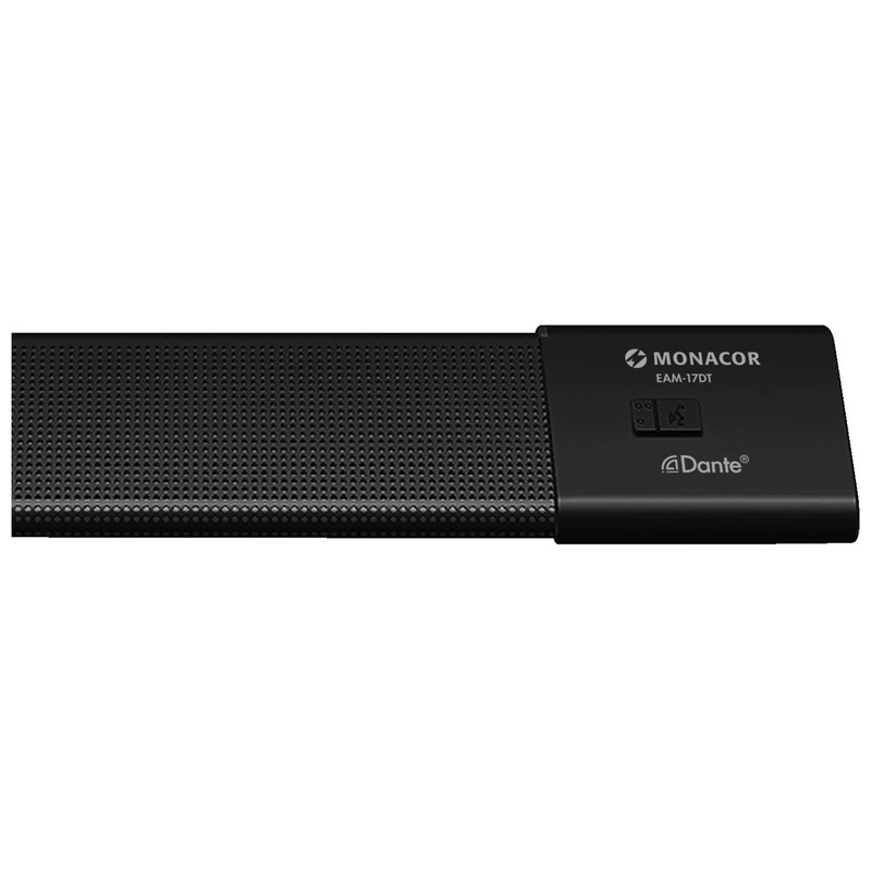 Microfon de birou PA (push-to-talk) cu modul Dante® integrat, alimentare PoE, EAM-17DT, Monacor 2 Microfon de birou PA (push-to-talk) cu modul Dante® integrat, alimentare PoE, EAM-17DT, Monacor - imagine 2