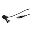 Microfon lavalieră electret, extra compact, conexiune mini XLR cu 3 poli, ECM-300L, Monacor 1