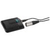 Microfon de perimetru, semisupercardioid, conexiune mini XLR/XLR cu 3 poli, negru, ECM-306B/SW, Monacor 1