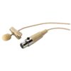 Microfon lavalieră electret, miniatural, omnidirectional, conexiune mini XLR cu 3 poli, ECM-501L/SK, Monacor 1