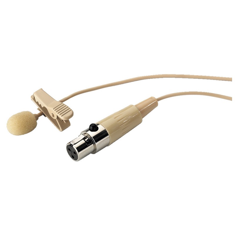 Microfon lavalieră electret, miniatural, omnidirectional, conexiune mini XLR cu 3 poli, ECM-501L/SK, Monacor 1 Microfon lavalieră electret, miniatural, omnidirectional, conexiune mini XLR cu 3 poli, ECM-501L/SK, Monacor