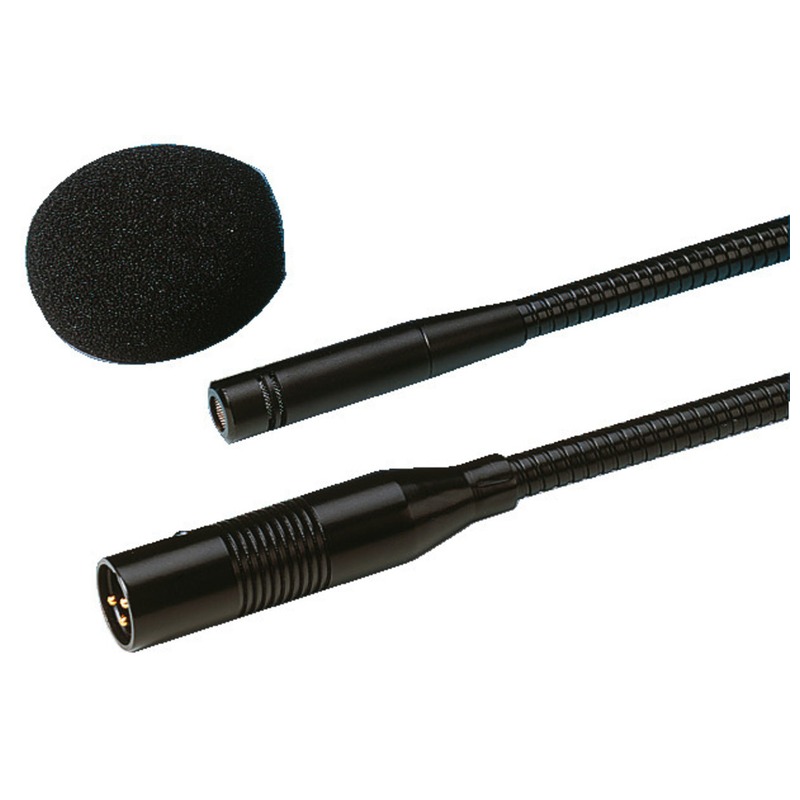 Microfon cu gât de lebădă electret, 480 mm, cardioid, conexiune XLR cu 3 poli, EMG-500P, Monacor 1 Microfon cu gât de lebădă electret, 480 mm, cardioid, conexiune XLR cu 3 poli, EMG-500P, Monacor