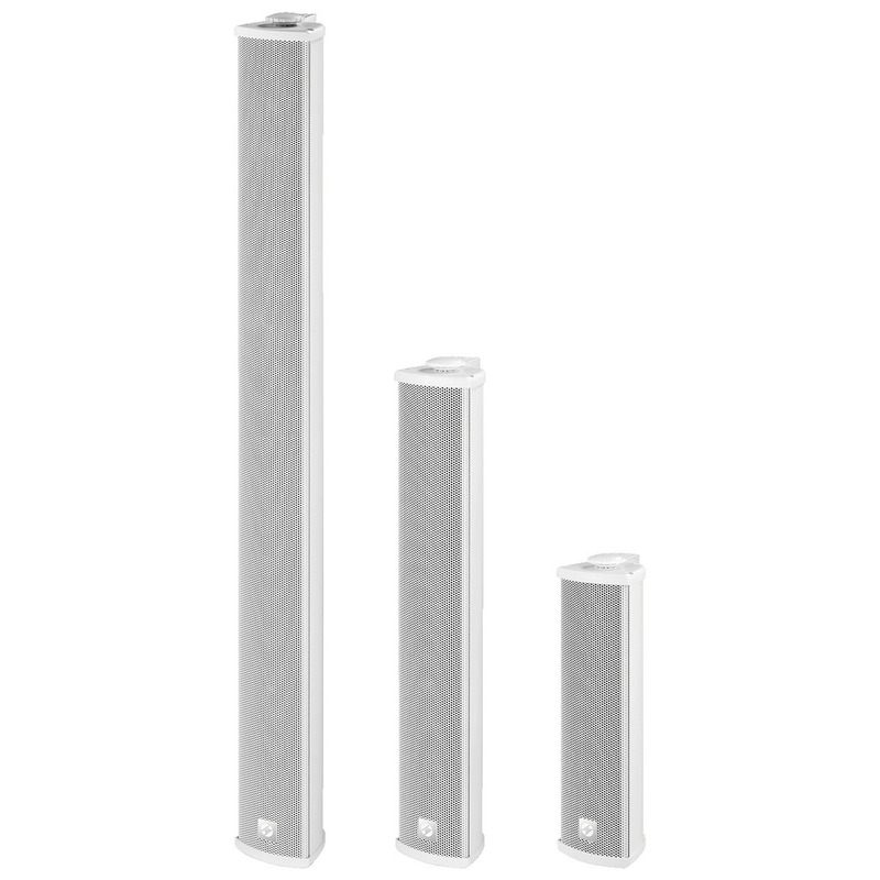 Difuzor de perete tip coloana pentru adresare publica cu transformator 100V, cu 2 cai, 10W, IP66, alb, cu carcarsa subtire de aluminiu, ETS-210TW/WS, Monacor 2 Difuzor de perete tip coloana pentru adresare publica cu transformator 100V, cu 2 cai, 10W, IP66, alb, cu carcarsa subtire de aluminiu, ETS-210TW/WS, Monacor - imagine 2