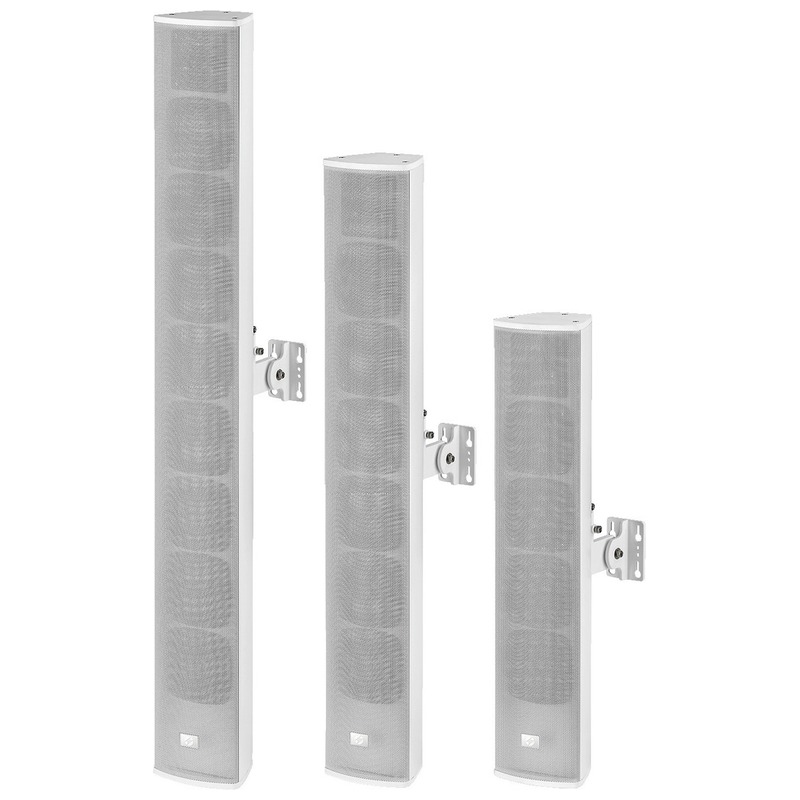 Difuzor de perete tip coloana pentru adresare publica cu transformator 100V, cu 2 cai, 40W, IP66, alb, rezistent la intemperii, ETS-442TW/WS, Monacor 2 Difuzor de perete tip coloana pentru adresare publica cu transformator 100V, cu 2 cai, 40W, IP66, alb, rezistent la intemperii, ETS-442TW/WS, Monacor - imagine 2