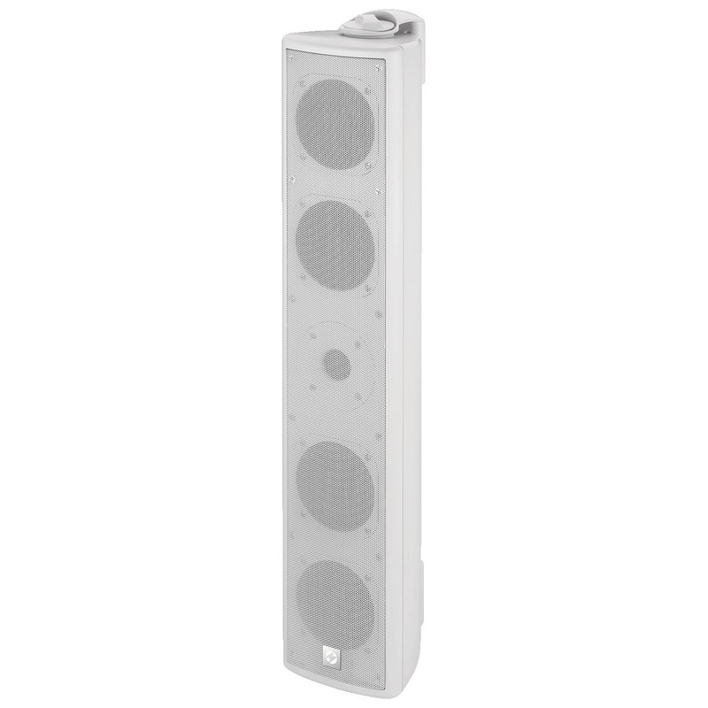 Difuzor de perete tip coloana pentru adresare publica cu transformator 100V / impedanta 8Ω, cu 2 cai, 60W, alb, ETS-530TW/WS, Monacor 1 Difuzor de perete tip coloana pentru adresare publica cu transformator 100V / impedanta 8Ω, cu 2 cai, 60W, alb, ETS-530TW/WS, Monacor