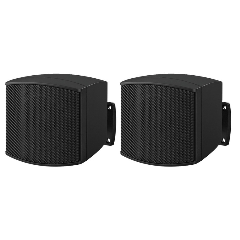 Difuzoare de perete (pereche) pentru adresare publica cu transformator 100V / impedanta 8Ω, full range, 20W, 2.5″, negru, EUL-26/SW, Monacor 1 Difuzoare de perete (pereche) pentru adresare publica cu transformator 100V / impedanta 8Ω, full range, 20W, 2.5″, negru, EUL-26/SW, Monacor
