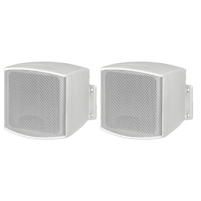 Difuzoare de perete (pereche) pentru adresare publica cu transformator 100V / impedanta 8Ω, full range, 20W, 2.5″, alb, EUL-26/WS, Monacor 1 Difuzoare de perete (pereche) pentru adresare publica cu transformator 100V / impedanta 8Ω, full range, 20W, 2.5″, alb, EUL-26/WS, Monacor