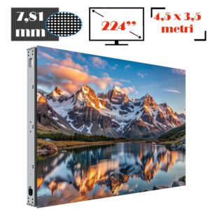 ecran led profesional exterior 4.5x3.5 metri