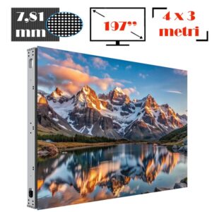 ecran led profesional exterior 4x3 metri