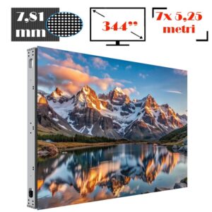ecran led profesional exterior 7x5.25 metri