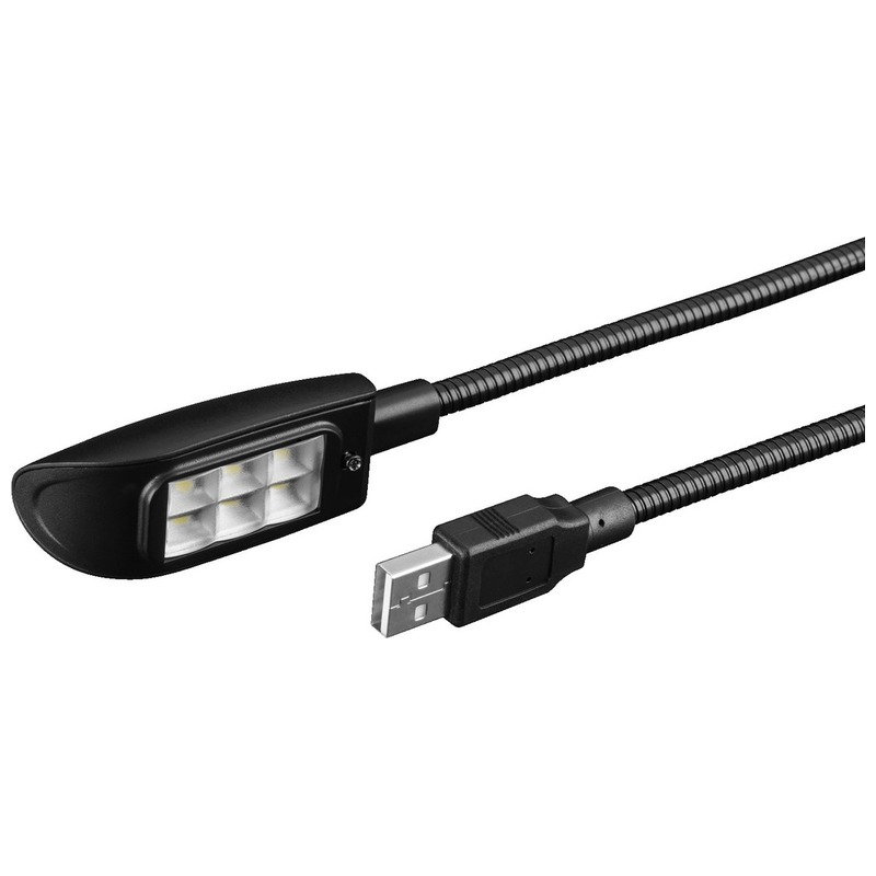 Lampă LED cu gât de lebădă, GNL-300USB, Monacor 1 Lampă LED cu gât de lebădă, GNL-300USB, Monacor