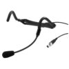Microfon electret invers cu bandă de susținere, supercardioid, conexiune mini XLR cu 3 poli, HSE-110, Monacor 1