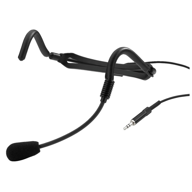 Microfon electret invers cu bandă de susținere, supercardioid, conexiune jack 3.5 mm, HSE-120, Monacor 1 Microfon electret invers cu bandă de susținere, supercardioid, conexiune jack 3.5 mm, HSE-120, Monacor