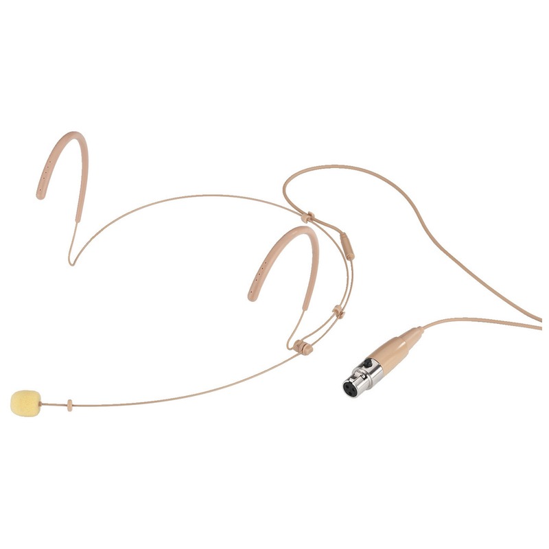Microfon electret invers cu bandă de susținere ultra-ușor, omnidirectional, conexiune mini XLR cu 3 poli, HSE-130/SK, Monacor 1 Microfon electret invers cu bandă de susținere ultra-ușor, omnidirectional, conexiune mini XLR cu 3 poli, HSE-130/SK, Monacor