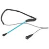 Microfon electret invers cu bandă de susținere ultra-ușor pentru fitness și aerobic, omnidirectional, conexiune mini XLR 3 poli, HSE-200WP/BL, Monacor 1